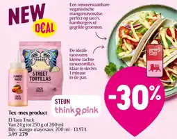 Delhaize El Taco Truck Tex mex product aanbieding