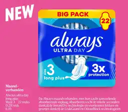 Delhaize Always Maandverbanden aanbieding