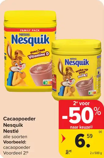 Cacaopoeder Nesquik Nestlé