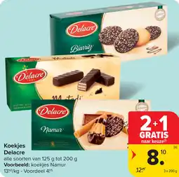 Carrefour Koekjes Delacre aanbieding