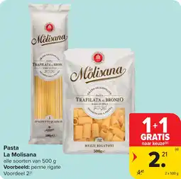 Carrefour Pasta La Molisana aanbieding