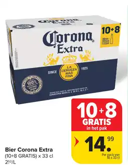 Carrefour Bier Corona Extra aanbieding