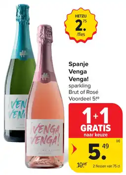 Carrefour Spanje Venga Venga! aanbieding