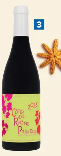 Carrefour Côtes du Rhône Primeur aanbieding