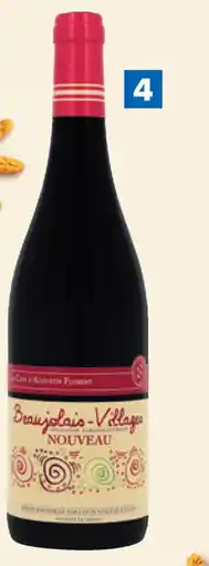Carrefour Beaujolais Villages Nouveau La Cave d'Augustin Florent aanbieding