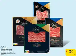 Carrefour Gamma charcuterie Carrefour Selection aanbieding