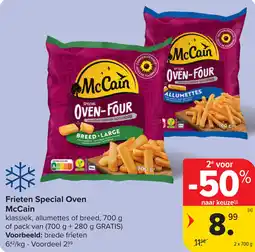 Carrefour Frieten Special Oven McCain aanbieding