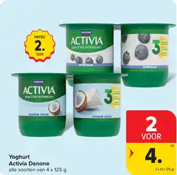 Carrefour Yoghurt Activia Danone aanbieding