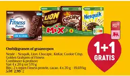 Delhaize Ontbijtgranen of graanrepen aanbieding