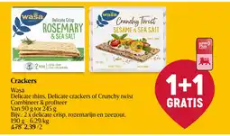 Delhaize Crackers aanbieding