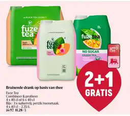 Delhaize Bruisende drank op basis van thee aanbieding