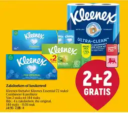 Delhaize Zakdoeken of keukenrol aanbieding