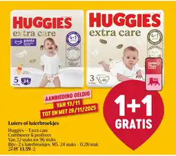 Delhaize Luiers of luierbroekjes aanbieding