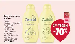 Delhaize Babyverzorgingsproduct aanbieding