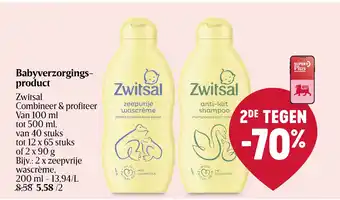 Delhaize Babyverzorgingsproduct aanbieding