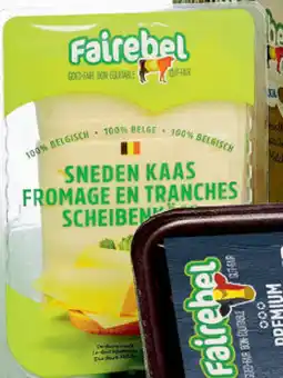 Carrefour Kaas in sneetjes Fairebel aanbieding