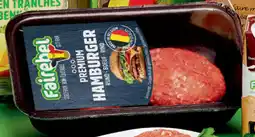 Carrefour Ambachtelijke hamburger of rundssteak extra Fairebel aanbieding