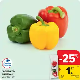 Carrefour Paprikamix Carrefour aanbieding