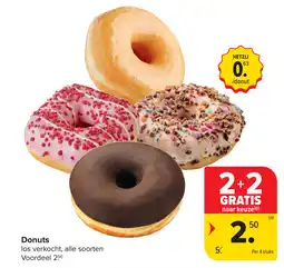 Carrefour Donuts aanbieding