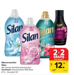 Carrefour Wasverzachter Silan aanbieding