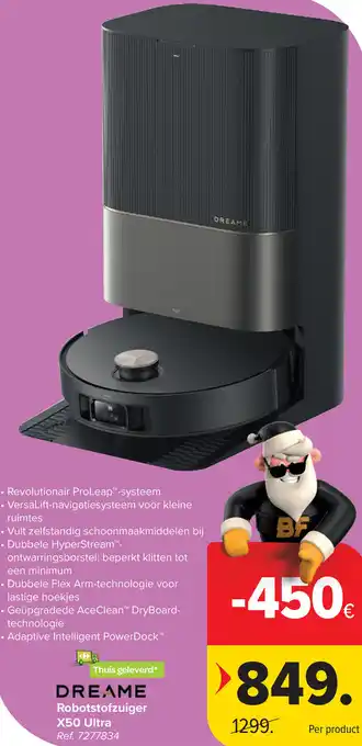 Dreame Robotstofzuiger X50 Ultra
