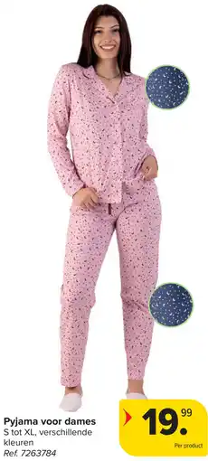 Carrefour Pyjama voor dames aanbieding