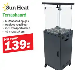 Van Cranenbroek Sun Heat Terrashaard aanbieding