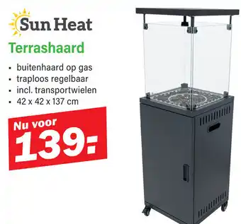 Van Cranenbroek Sun Heat Terrashaard aanbieding