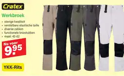 Van Cranenbroek Cratex Werkbroek aanbieding