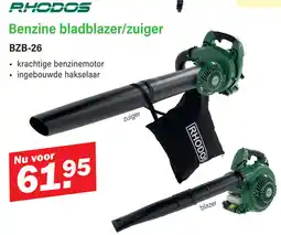 Van Cranenbroek Rhodos Benzine bladblazer/zuiger BZB-26 aanbieding