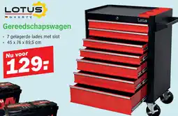 Van Cranenbroek Lotus Gereedschapswagen aanbieding