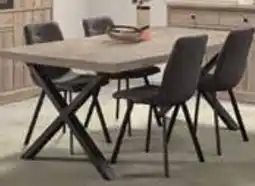 Budget Meubelen Tafel X-poot aanbieding