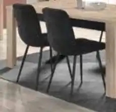 Budget Meubelen Stoel S310 zwart of mokka of antraciet aanbieding