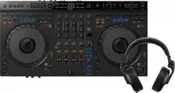 Coolblue AlphaTheta DDJ-GRV6 + Pioneer DJ HDJ-X5 Zwart aanbieding