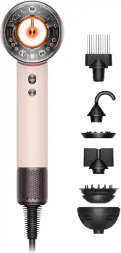 Coolblue Dyson Supersonic Nural Curly + Coily Ceramic Pink aanbieding