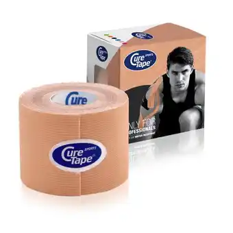 Decathlon Kinesiotape CureTape SPORTS Beige aanbieding