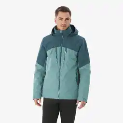 Decathlon Waterdichte 3-in-1 wandeljas voor heren -10°C MH500 Mountain groen aanbieding