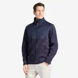 Decathlon Warme fleece voor zeilen heren Sailing 500 marineblauw aanbieding