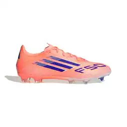 Decathlon Voetbalschoenen voor volwassenen F50 League FG/MG oranje aanbieding