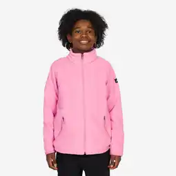 Decathlon Warme fleece jas voor zeilen kinderen 100 roze aanbieding
