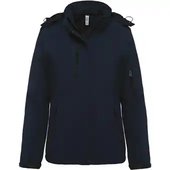 Decathlon Damesparka Kariban Softshell doublée capuche aanbieding