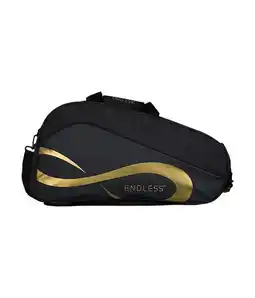 Decathlon PADELBAG ENDLESS ICON BLACK GOLD 60000 aanbieding