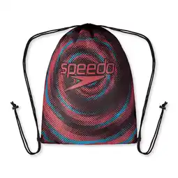 Decathlon Speedo Mesh Tas Printed Rood/Blauw aanbieding