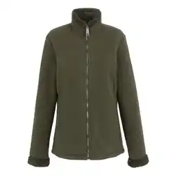 Decathlon Dames Brandall Zwaarlijvige Fleece Jacket (Donker Khaki/Donker Khaki) aanbieding