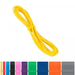 Decathlon Weerstandsband Geel - Resistance band - 6,4 mm - Latex - 2,5 - 25 LBS aanbieding