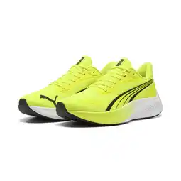 Decathlon Pounce Lite hardloopschoenen PUMA Yellow Alert Black aanbieding