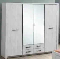Budget Meubelen 4-d. kleer- kast aanbieding