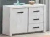 Budget Meubelen Commode 3 laden/ 1 d. aanbieding