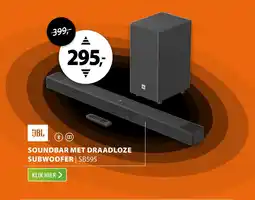 Expert Soundbar met draadloze subwoofer SB595 aanbieding