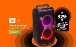 Expert JBL party speaker partybox club 120 aanbieding